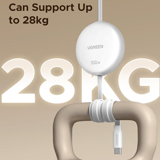 Kabel za podatke i punjenje USB-C - USB-C UGREEN L531, 100W, 1m, Bijeli