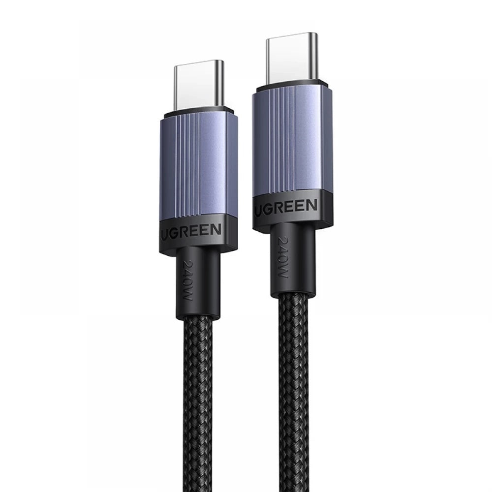 Kabel za podatke i punjenje USB-C - USB-C UGREEN L532, 240W, 0.5m, Sivi