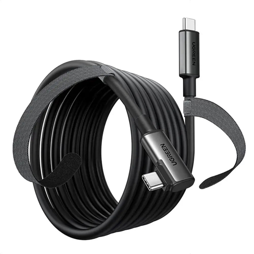 Kabel za podatke i punjenje USB-C - USB-C UGREEN US551 (90629) Angled, 60W, 5m, Crni