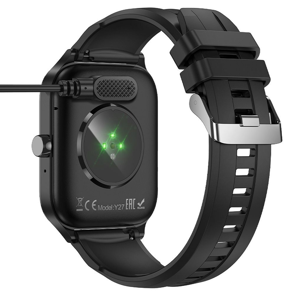Kabel za punjenje za pametni sat HOCO Y26 / Y27, USB-A, Crni