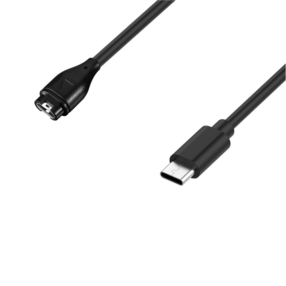 Kabel za punjenje Techsuit TGC2 za Garmin Watch Fenix / vivoactive serije, USB-C, Crni