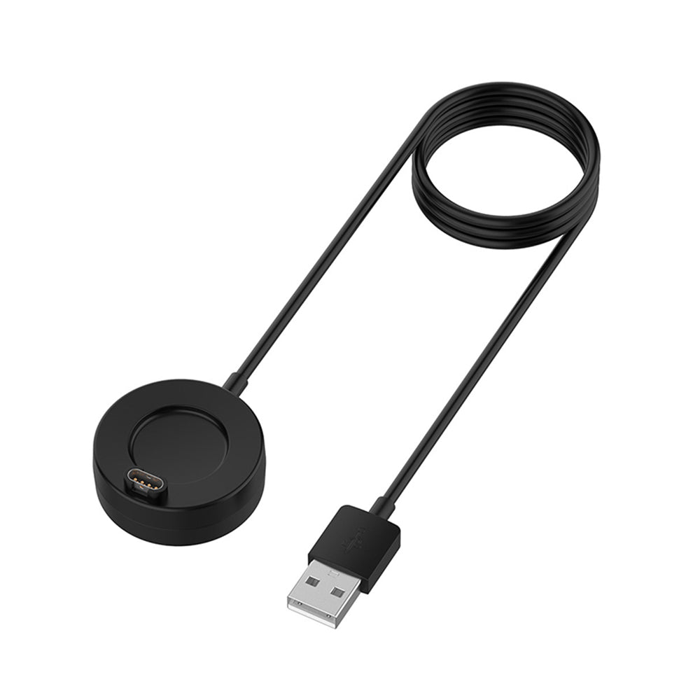 Kabel za punjenje Techsuit TGC4 za Garmin Fenix 5 Plus / 7X / 6X / 6 / 5, USB-A, Crni