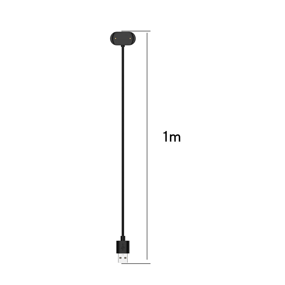 Kabel za punjenje Techsuit THA3 za Amazfit Watch Series, USB-A, Crni