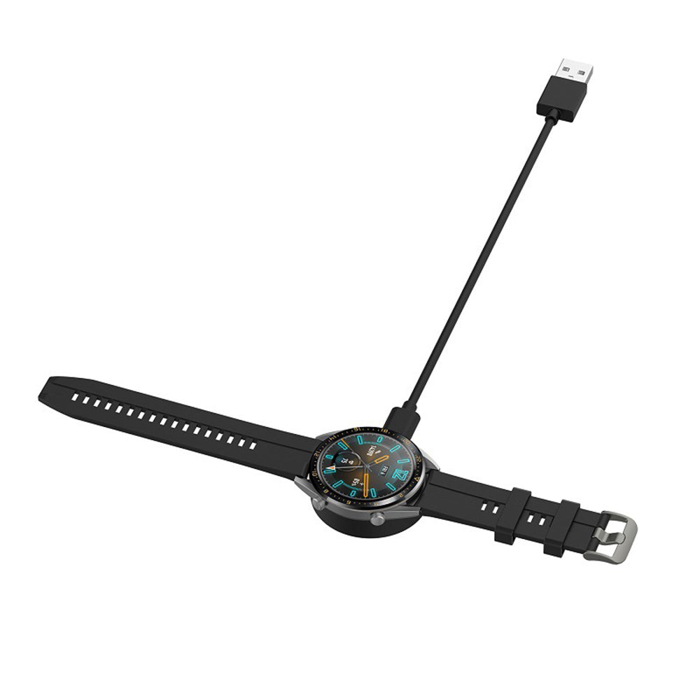 Kabel za punjenje Techsuit THC3 za Honor Watch / Huawei Watch seriju, USB-A, Crna