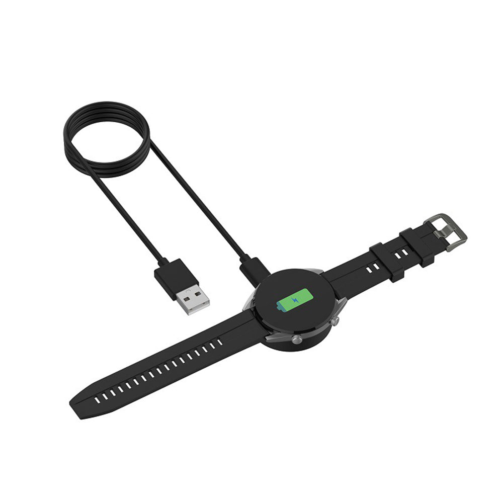 Kabel za punjenje Techsuit THC3 za Honor Watch / Huawei Watch seriju, USB-A, Crna