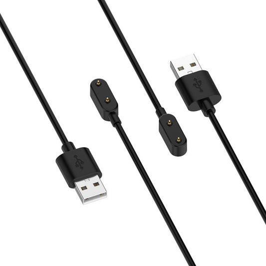 Kabel za punjenje Techsuit THH1 za Huawei Band / Honor Band / Oppo Watch seriju, USB-A, Crna