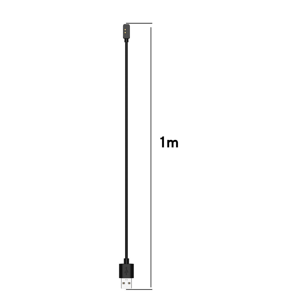 Kabel za punjenje Techsuit TXC2 za Xiaomi Smart Band 7 Pro / Redmi Watch 2 / Watch 2 Lite, USB-A, Crni