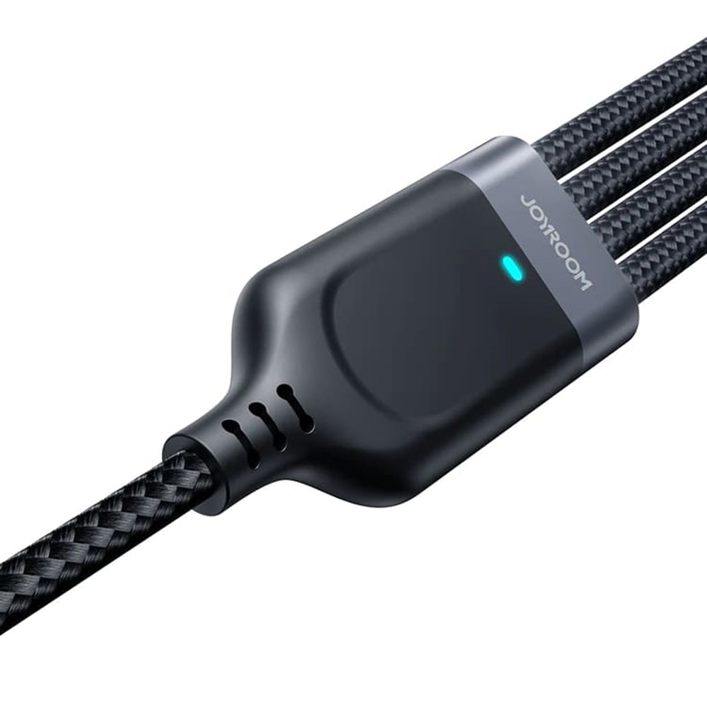 Kabel za punjenje USB-A - Lightning / microUSB / 2 x USB-C Joyroom S-1T4018A18 4u1, 20W, 1.2m, Crni