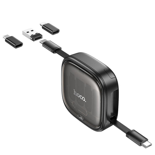 Kabel za podatke i punjenje USB-C - USB-C HOCO U140, 60W, 0.95m, Crni