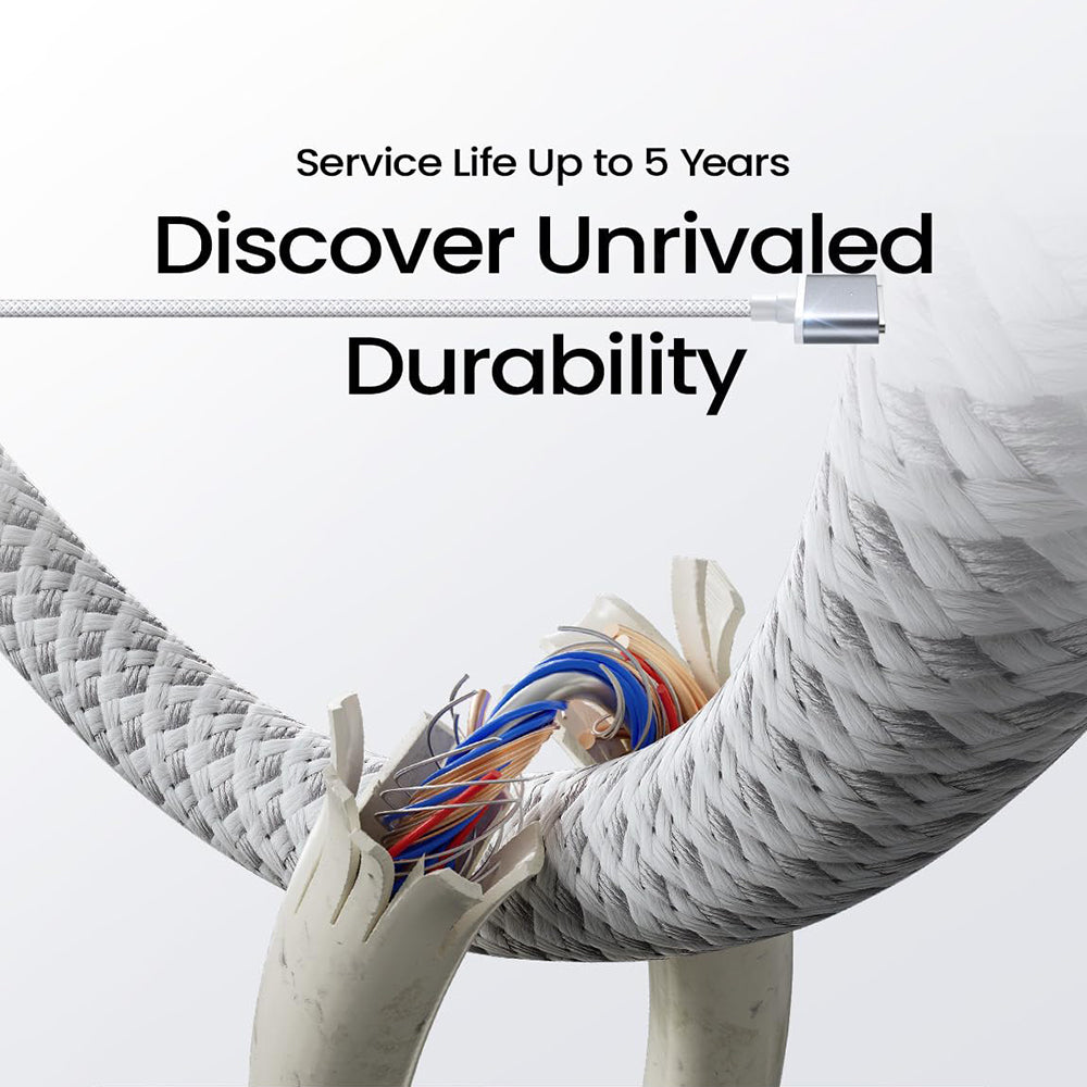 Kabel za punjenje USB-C - MagSafe 3 Lisen, 140W, 2m, Srebrni YL0123070001