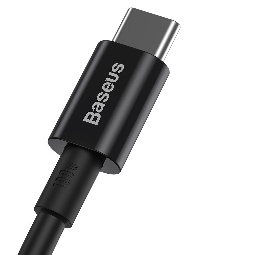 Kabel za prijenos podataka i punjenje USB-C - USB-C Baseus Superior Series, 100W, 2m, Crni CATYS-C01