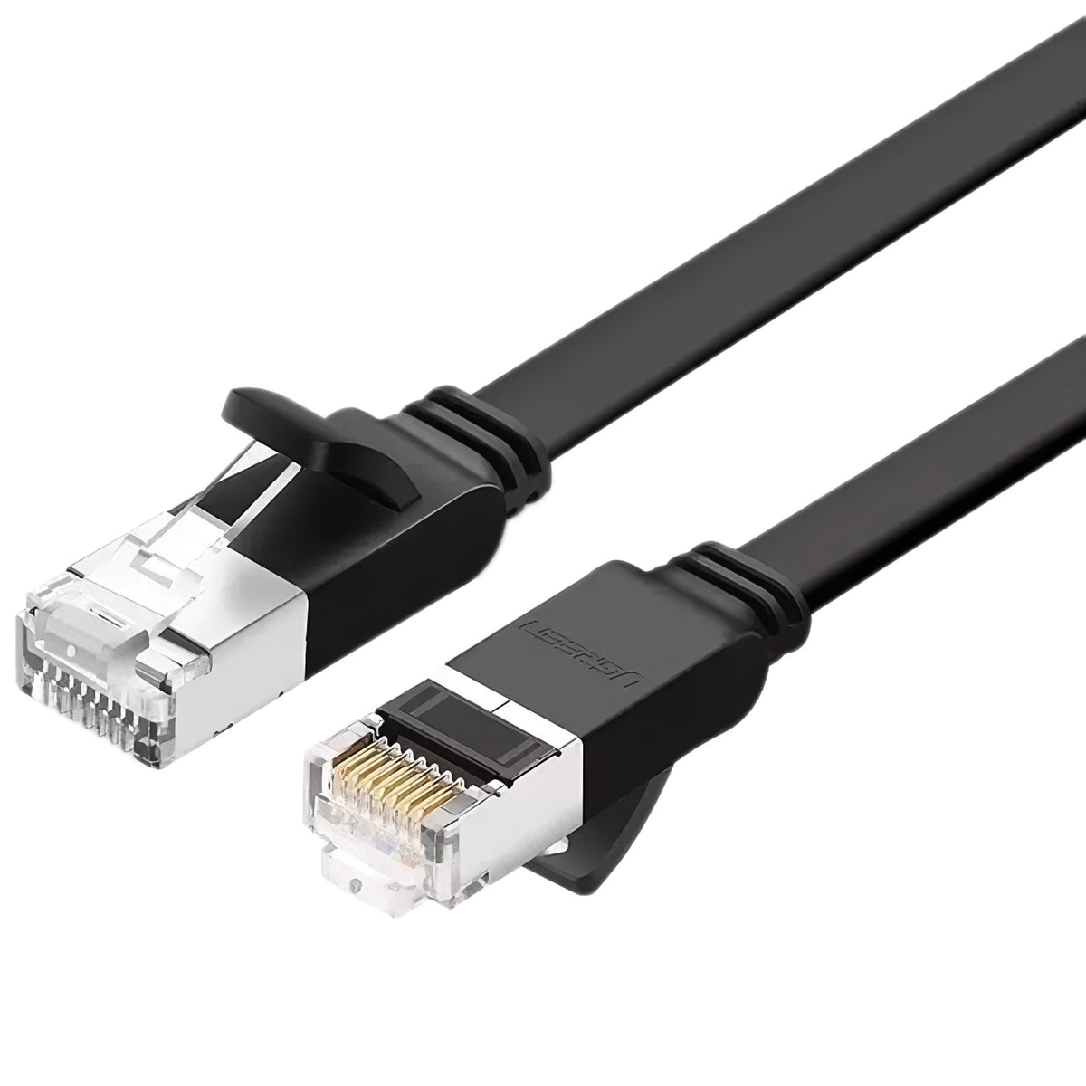 Mrežni kabel UGREEN NW101 Flat, UTP, Cat6, 1m, crni
