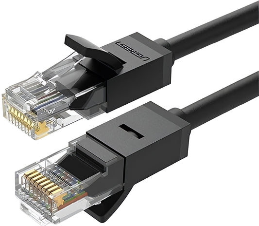 Mrežni kabel UGREEN NW102, UTP, Cat6, 15m, Crni
