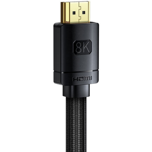 Video kabel Baseus visoke definicije, HDMI - HDMI, 8K, 2m, Crni CAKGQ-K01