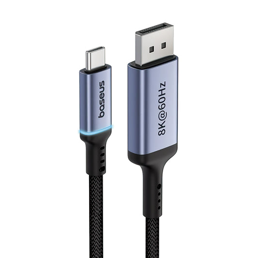 Audio i Video USB-C - DisplayPort kabel Baseus Ultra Clarity, 8K, 1.5m, crni B0063370D111-00
