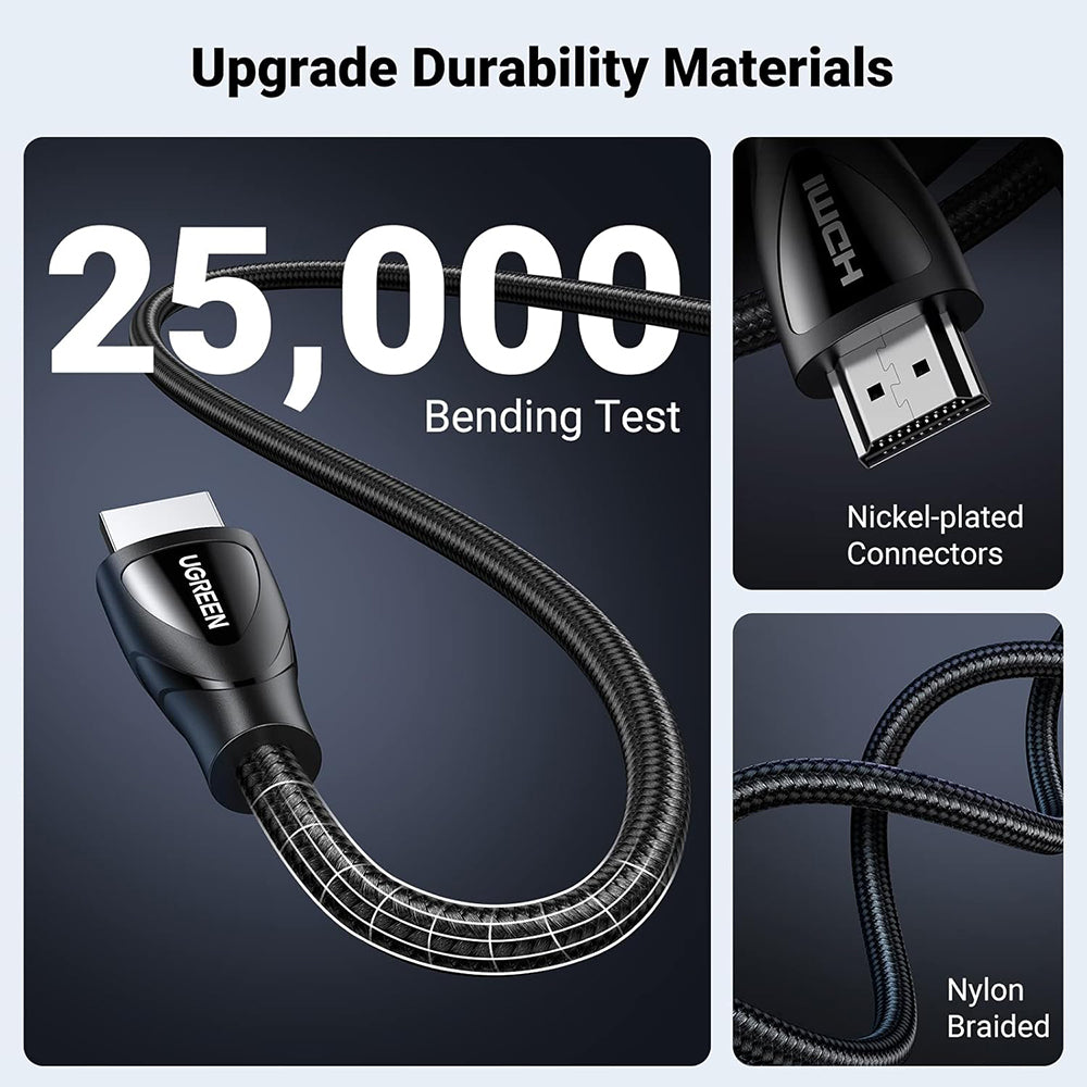 Ugreen HD140 Video Kabel (80405), HDMI - HDMI, 8K, 5m, Crna