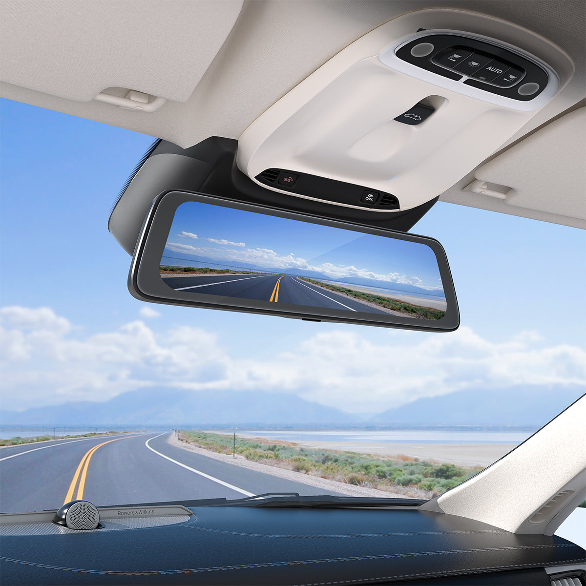 Prednja i stražnja auto kamera DDPAI mola E3 2026, 2K, Wi-Fi