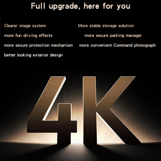 Auto kamera prednja i stražnja Yesido KM15, 4K, Wi-Fi, zaslon 2 inča