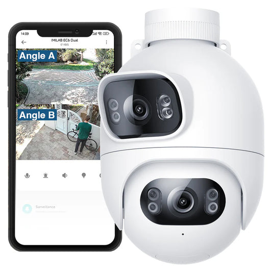 Kamera za nadzor iMILAB EC6 Dual, Wi-Fi, 2K, IP66, vanjska CMSXJ68A