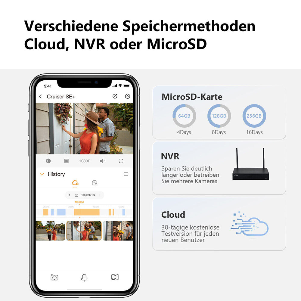 Kamera za nadzor Imou Cruiser SE+, Wi-Fi, 3K, IP66, Vanjska, Bijela IPC-K7CP-5H1WE