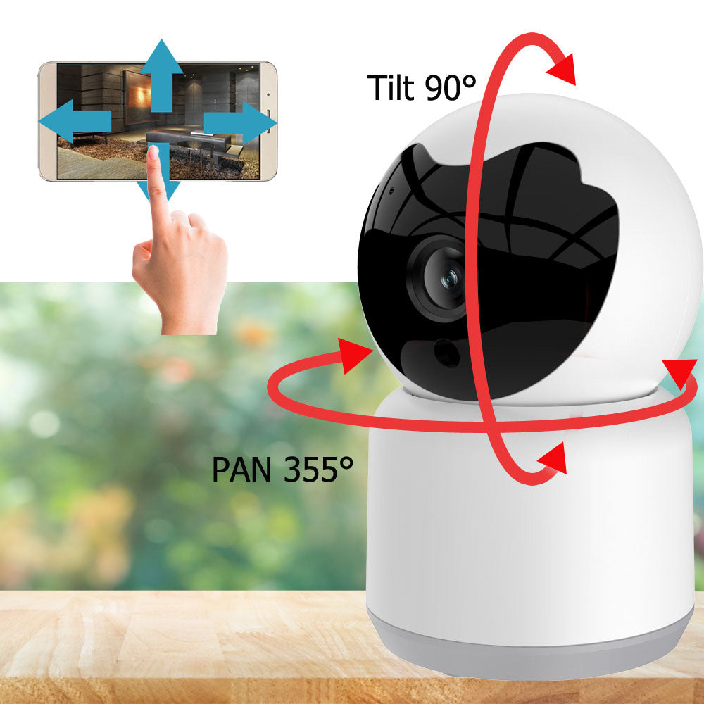 Kamera za nadzor Techsuit Q15A Baby, Wi-Fi, 1080P, Unutarnja