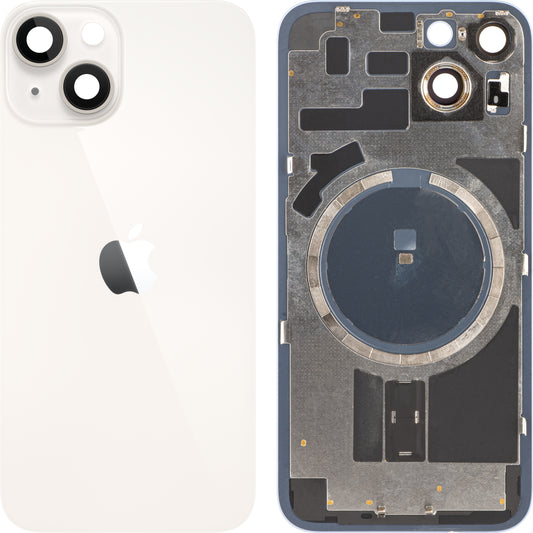 Stražnji poklopac baterije za Apple iPhone 14, Bijela (Starlight), Zamjena