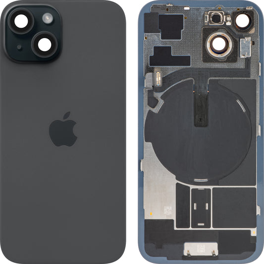 Stražnji poklopac baterije Apple iPhone 15, Crni, Zamjena