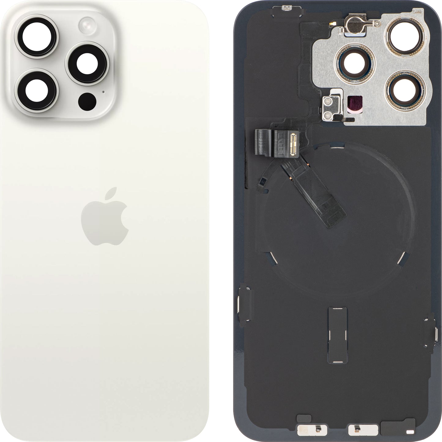 Poklopac baterije Apple iPhone 15 Pro Max, Bijeli (White Titanium), Zamjena