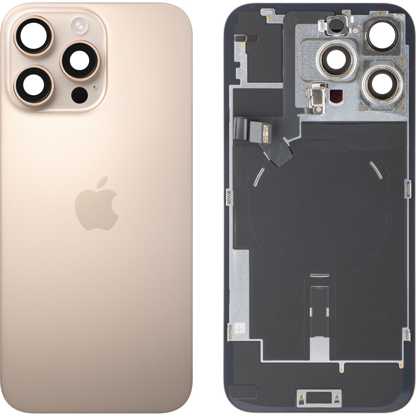 Poklopac baterije Apple iPhone 16 Pro Max, Zlatni (Desert Titanium), Swap Premium