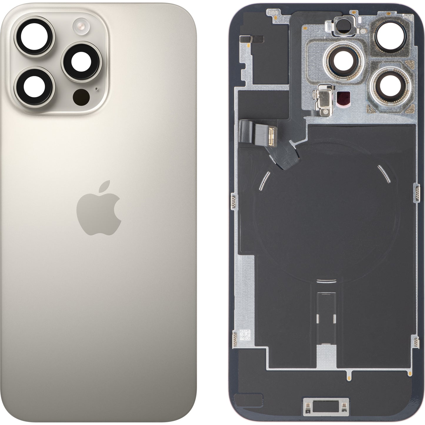 Poklopac baterije Apple iPhone 16 Pro Max, Bež (Prirodni Titan), Swap Premium