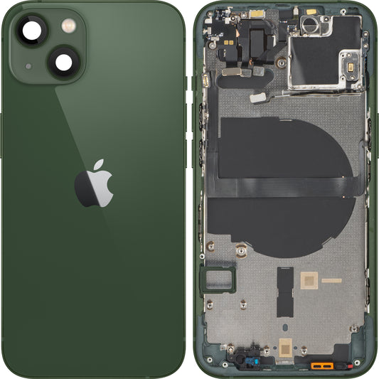 Poklopac baterije Apple iPhone 13, s kućištem u sredini, zelene boje, zamjena