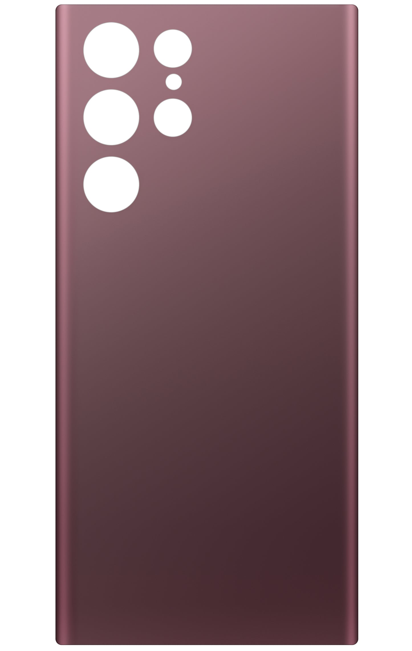 Poklopac baterije kompatibilan sa Samsung Galaxy S22 Ultra 5G S908, bordo
