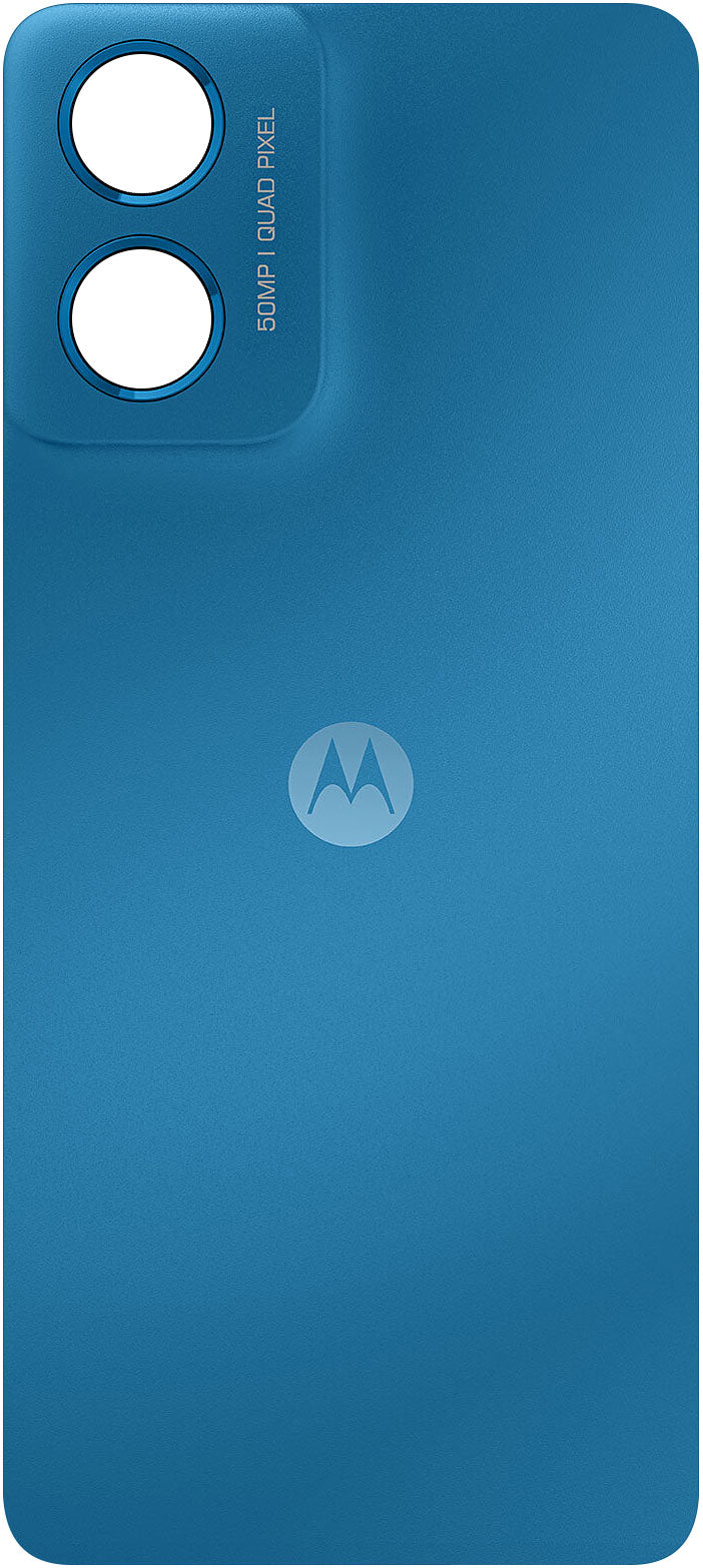 Poklopac baterije Motorola Moto G04s, Plava (Satin Blue), Service Pack 5S58C24269
