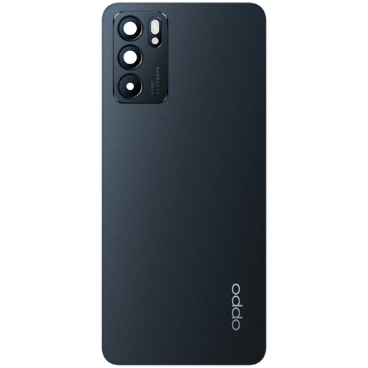 Poklopac baterije Oppo Reno6 5G, Crni (Stellar Black), Servisni paket 4907797
