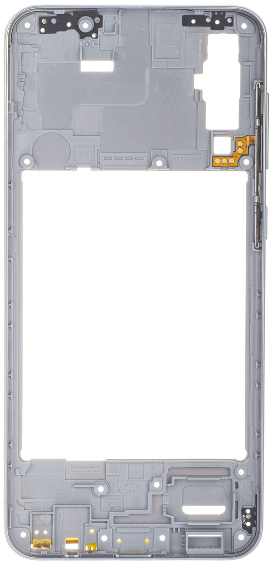 Srednji okvir Samsung Galaxy A50 A505, Srebrni