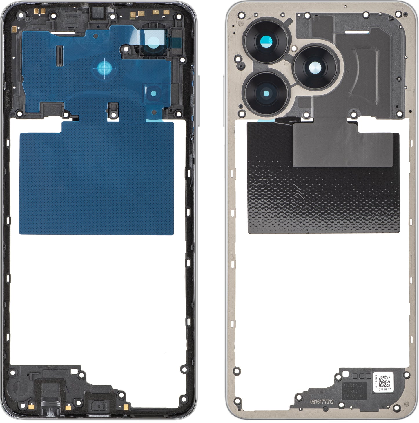 Središnje kućište Honor X5c Plus, Srebrno, Service Pack 9707ACJA