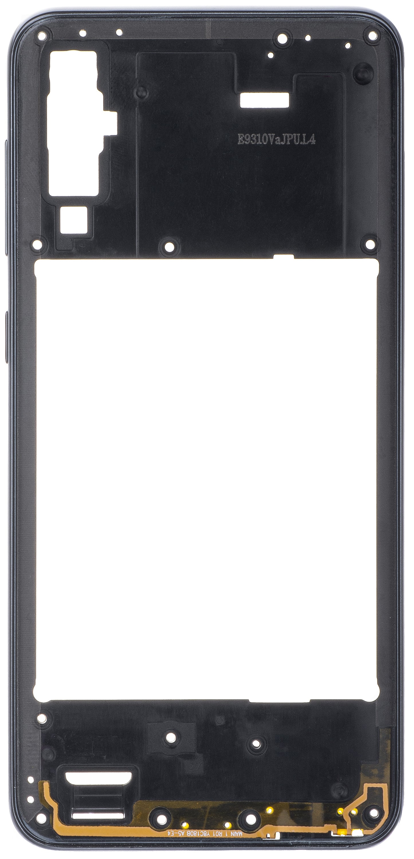 Srednji okvir Samsung Galaxy A50 A505, Crna