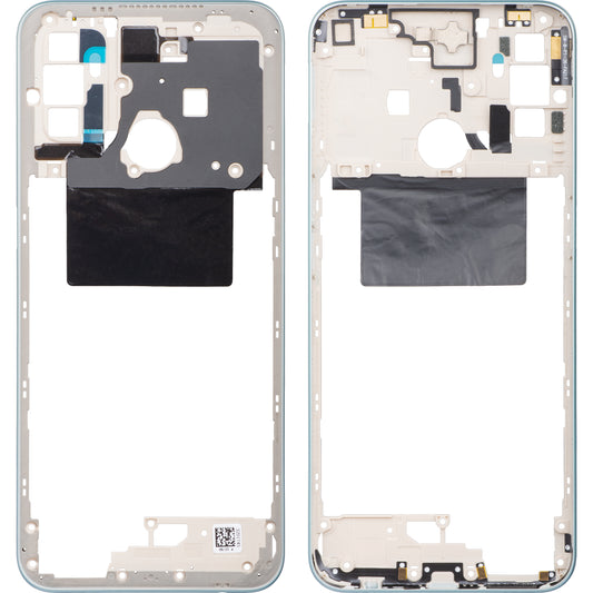 Srednji Kućište Oppo A52, Bijelo