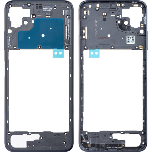 Srednji kućište Samsung Galaxy A22 5G A226, Crna