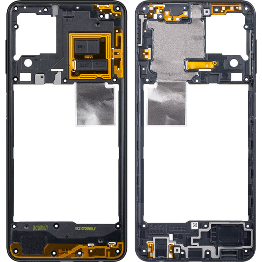 Srednji kućište Samsung Galaxy A22 A225, Crna