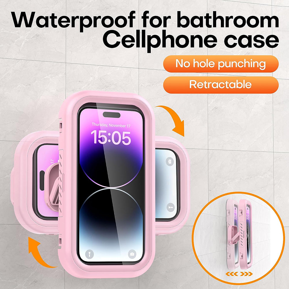 Zidna futrola s membranom na dodir Techsuit LC-999 za telefon, vodootporna, zelena