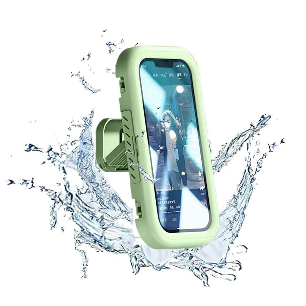 Zidna futrola s membranom na dodir Techsuit LC-999 za telefon, vodootporna, zelena