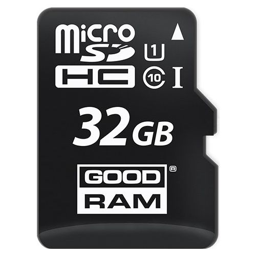 microSDHC memorijska kartica GoodRam, 32Gb, Klasa 10 / UHS-1 U1, S adapterom