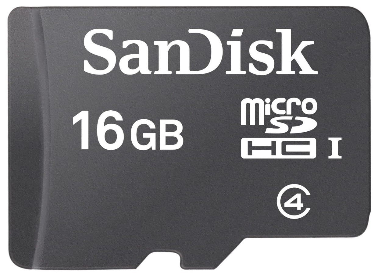 Memorijska kartica microSDHC SanDisk, 16Gb, Klasa 4 SDSDQM-016G-B35