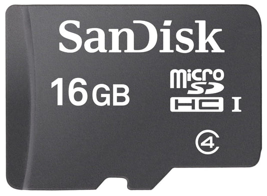 Memorijska kartica microSDHC SanDisk, 16Gb, Klasa 4 SDSDQM-016G-B35