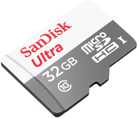 Memorijska kartica microSDHC SanDisk Ultra, 32Gb, Klasa 10, S adapterom SDSQUNR-032G-GN3MA