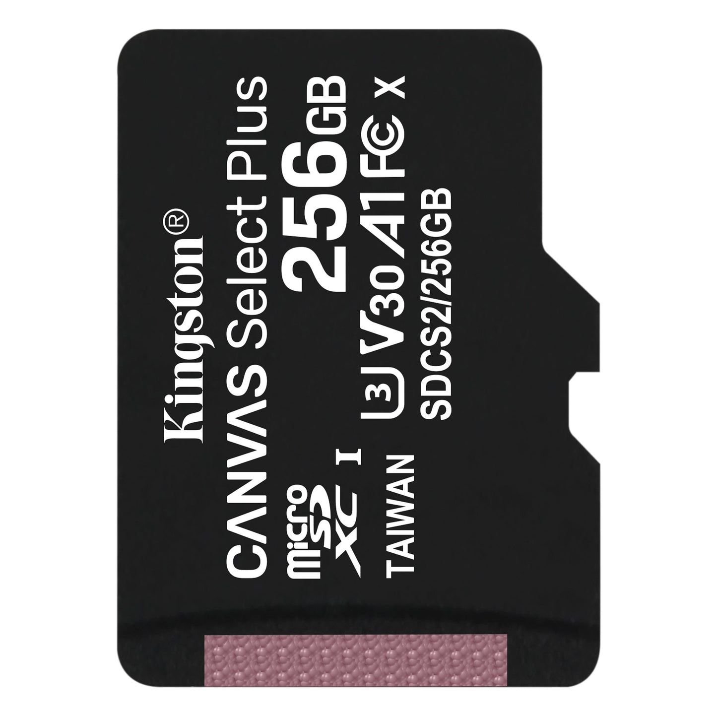 Memorijska kartica microSDXC Kingston Canvas Select Plus Android A1, 256Gb, Klasa 10 / UHS-1 U3 SDCS2/256GBSP