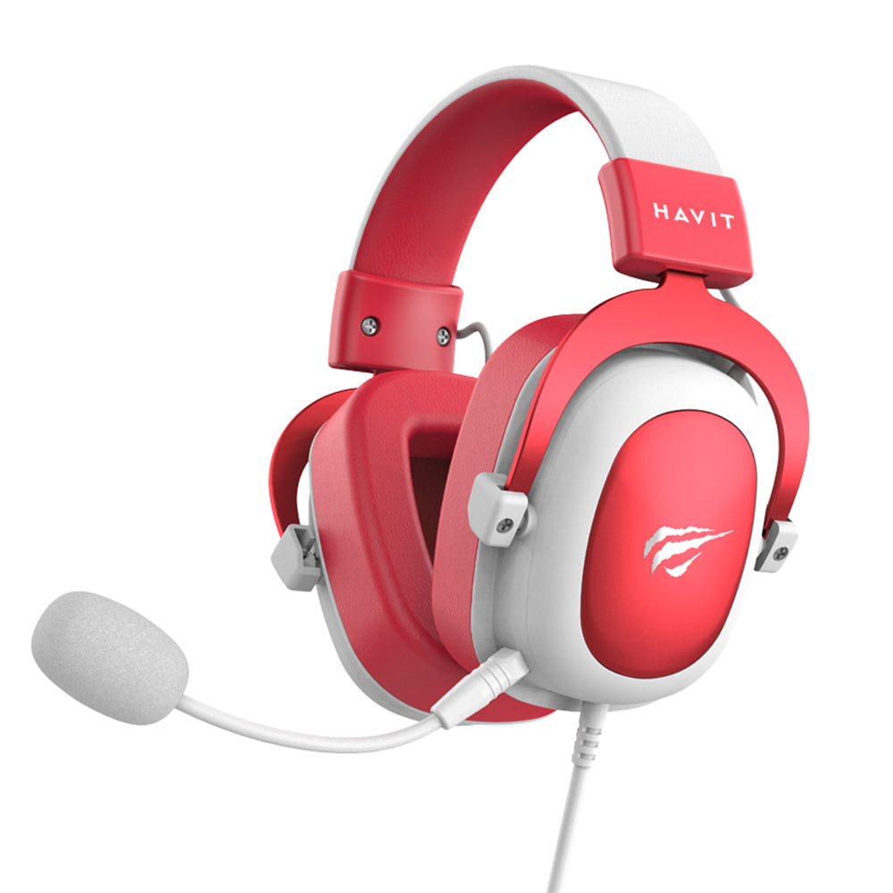 Gaming slušalice 3.5mm HAVIT H2002D, 2m, Crvene