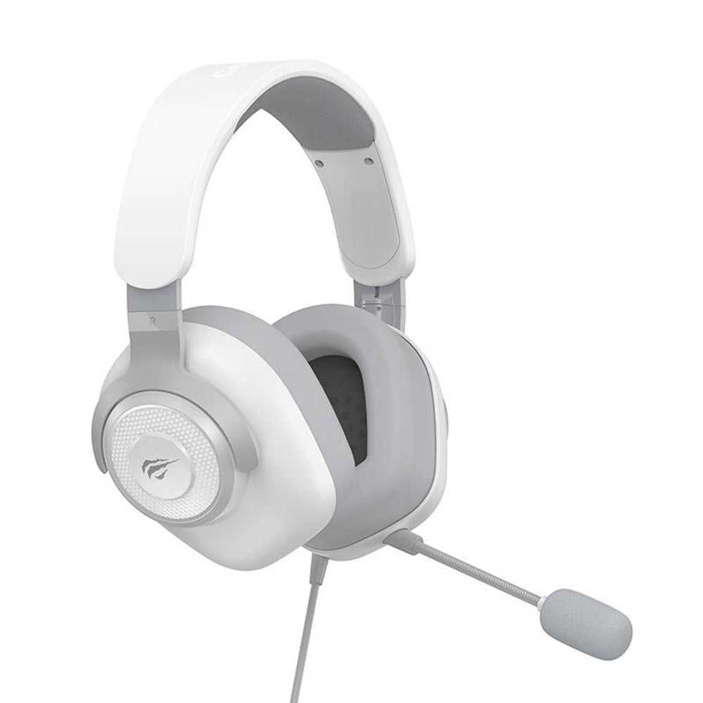 Slušalice za gaming 3.5mm HAVIT H2230d, 1.8m, Bijele