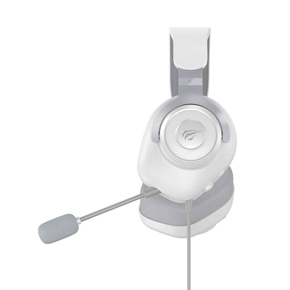 Slušalice za gaming 3.5mm HAVIT H2230d, 1.8m, Bijele